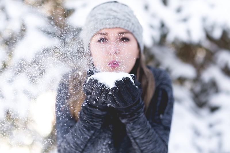 sapato para andar na neve