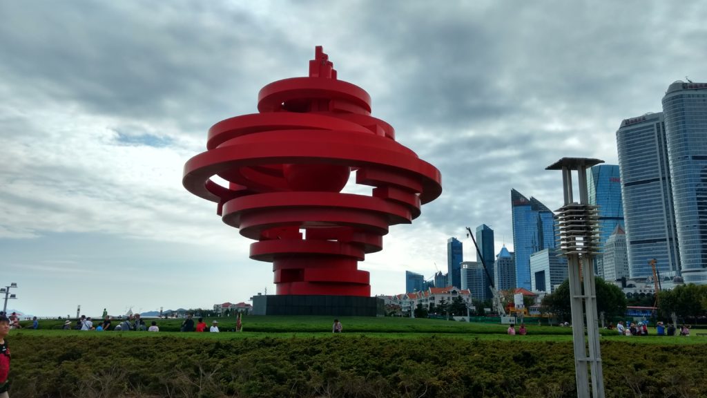 Bem-vindos a Qingdao na China