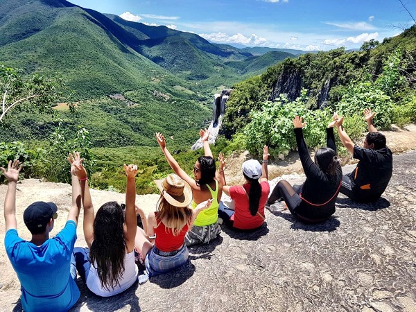 Hierve el Agua no estado de Oaxaca - Arquivo Pessoal