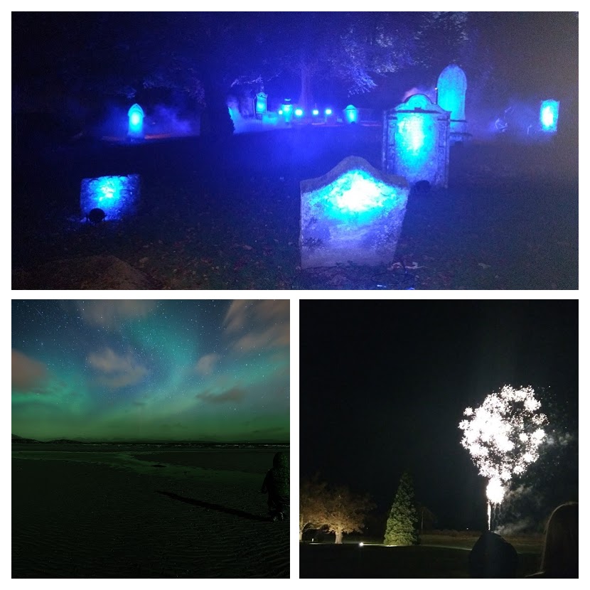 Halloween, Aurora Boreal e Bonfire Night