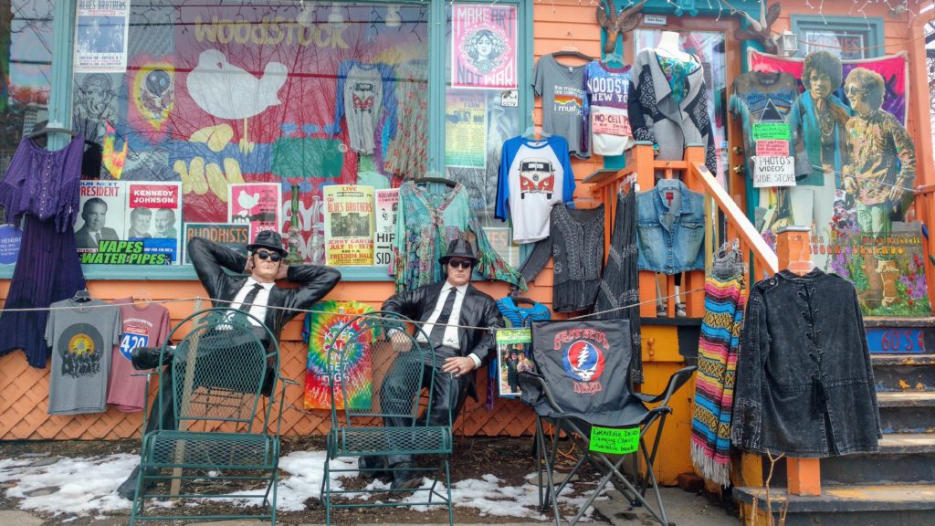 Woodstock, um oásis hippie em Nova Iorque