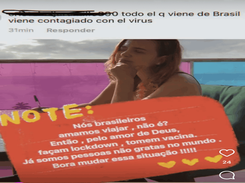 Panamá, Pandemia, brasileiros